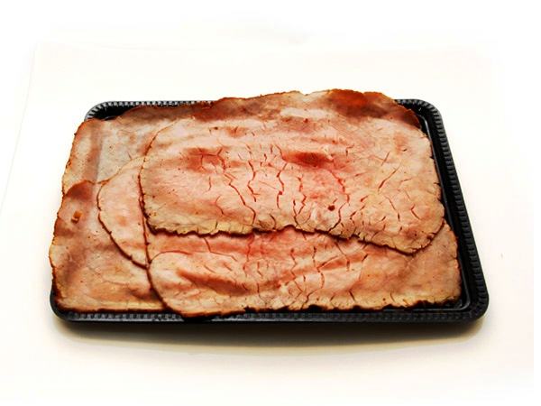 rosbief gebr.&nbsp;verp. p 100 gram