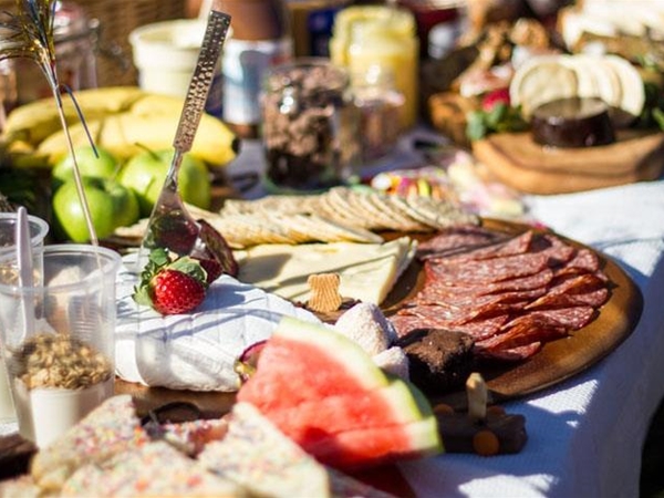 koud warm buffet uitgebreid